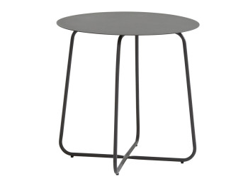 Dali anthracite bijzet tafel rond 73cm