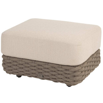 Maxime footstool terre with cushion
