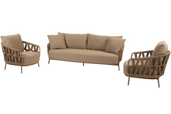 Biarritz stoel-bank loungeset