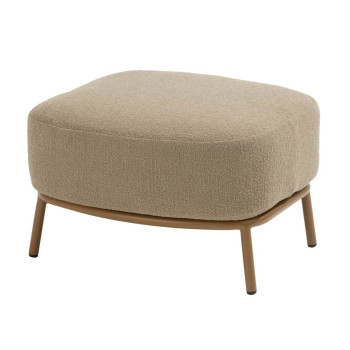 Biarritz footstool amber with cushion
