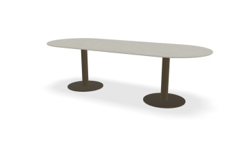 Racetrack Dekton Ava tafel Luna