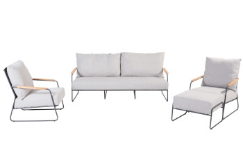 Balade living set and footstool without table
