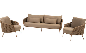 Molina stoel-bank loungeset Amber