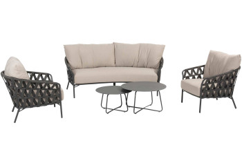 Albareto loungeset met Dali coffee tables
