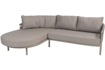 Catalana set cloud: 2 seater bench left arm + chaise lounge right arm 