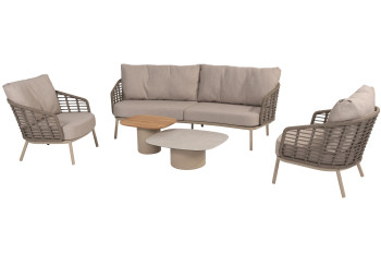 Puglia loungeset met Demi coffeetables