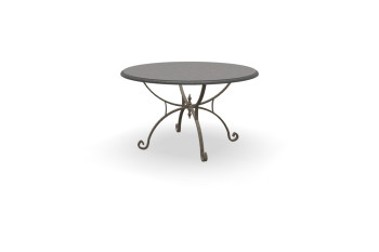 Ronde granieten Black Pearl tafel Versailles