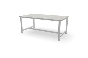 Rechthoekige Dekton Reverie tafel Padova