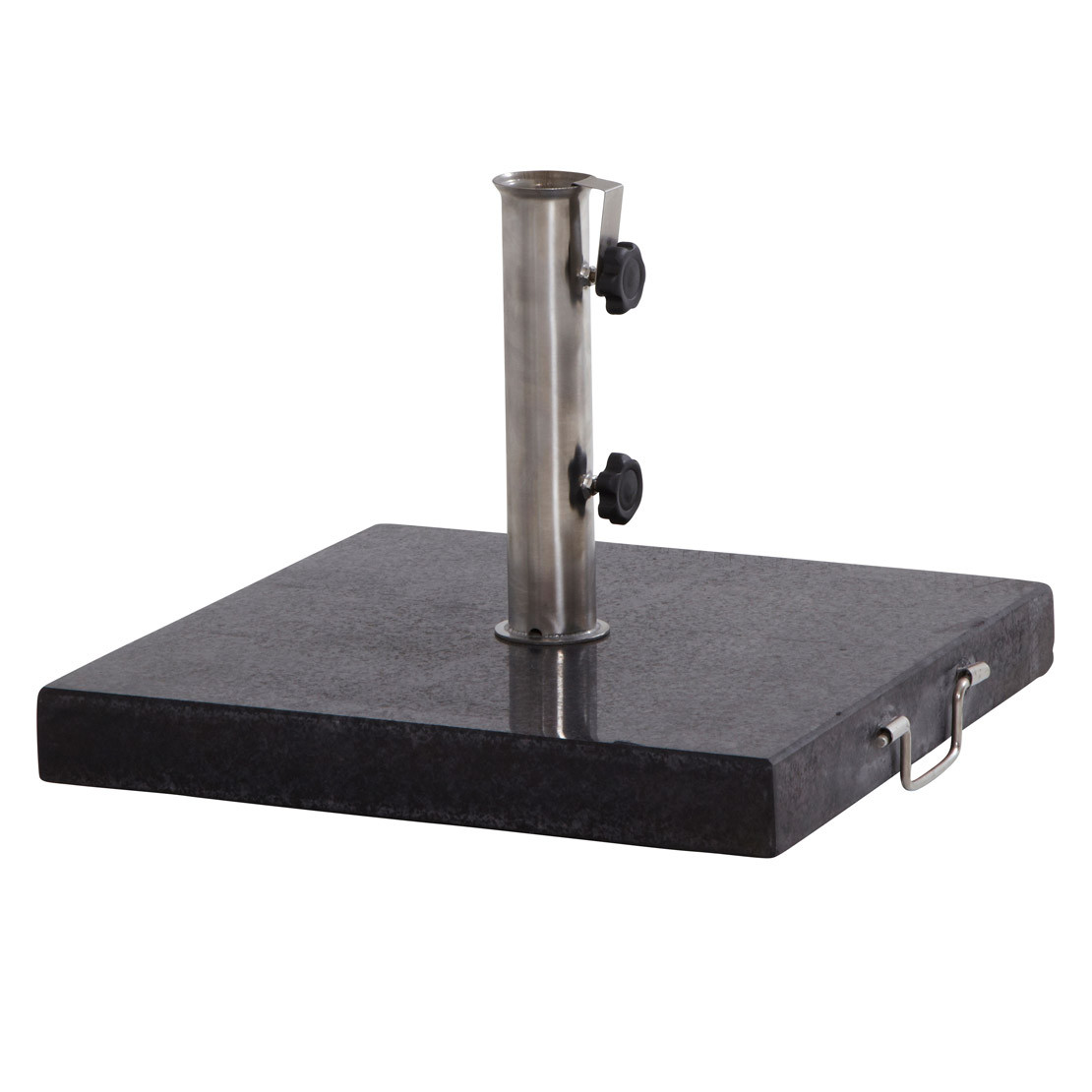 Granite base with handle 40 kg Square