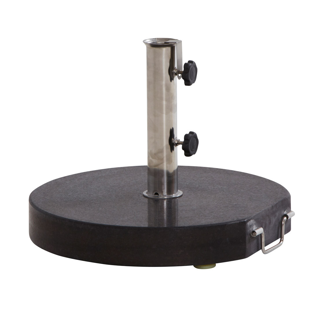 Granite base with handle 40 kg Round