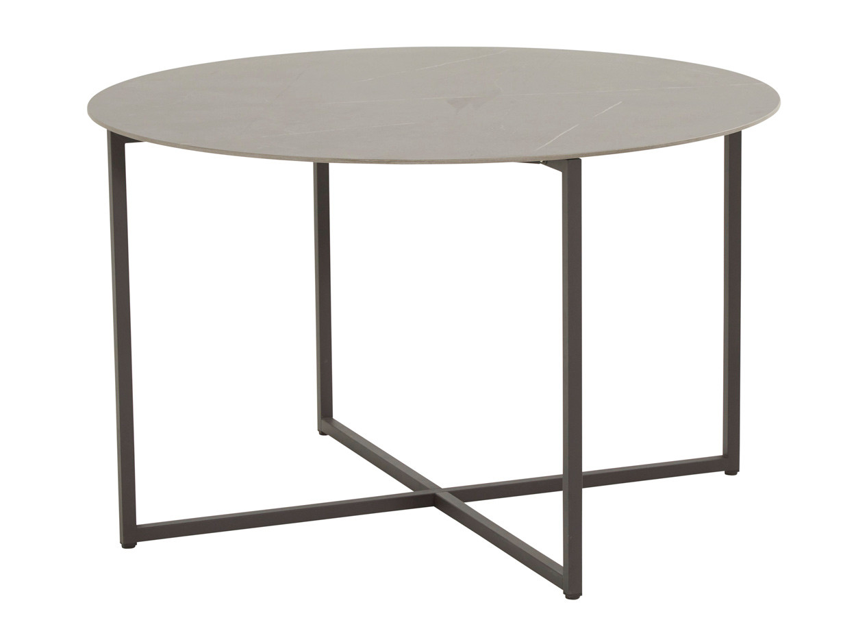 Quatro dining table 120 cm Anthracite marble