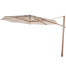 Siesta Premium 350 cm Ø Woodlook frame Sand