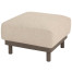 Capresi footstool terre with cushion