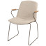 Veneto stacking chair terre with cushion