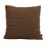 Knitted pillow coffee 60 X 60 cm