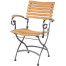 Bellini folding chair with teak arms