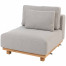 Paradiso upholstery center teak with 3 cushions