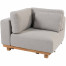 Paradiso upholstery corner teak with 4 cushions