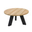 Cosmic coffee table round teak 65 X 35 cm