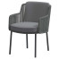 Bernini dining chair Platinum with 2 cushions