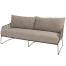 Moretti living bench 3 seater terre with 3 cushions