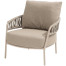 Calma living chair latte with 2 cushions