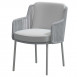 Bernini dining chair Frozen with 2 cushions