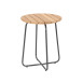 Verdi side table natural teak round 45 cm H 55