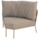 Comino organic XL corner latte with 2 cushions