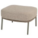 Jura footstool olive with cushion